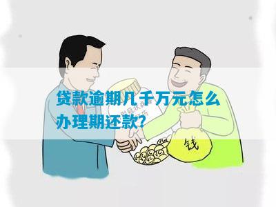 贷款逾期几千万元怎么办理期还款？