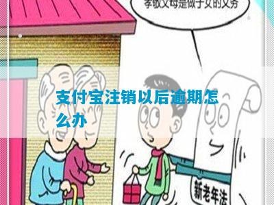 支付宝注销以后逾期怎么办