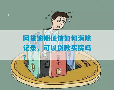 网贷逾期征信如何消除记录，可以贷款买房吗？